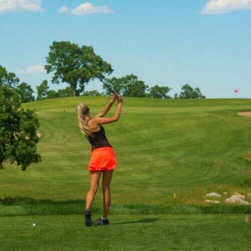 Tee Shot Over #3 Canyon