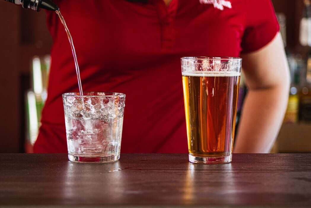 Beer, Wine, & Mixed Drinks Available