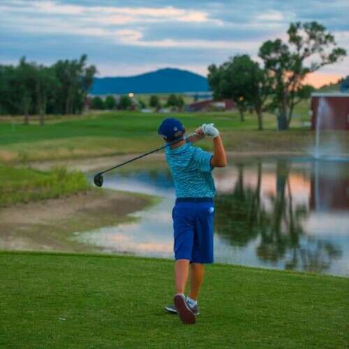 18 Tee at Sunset