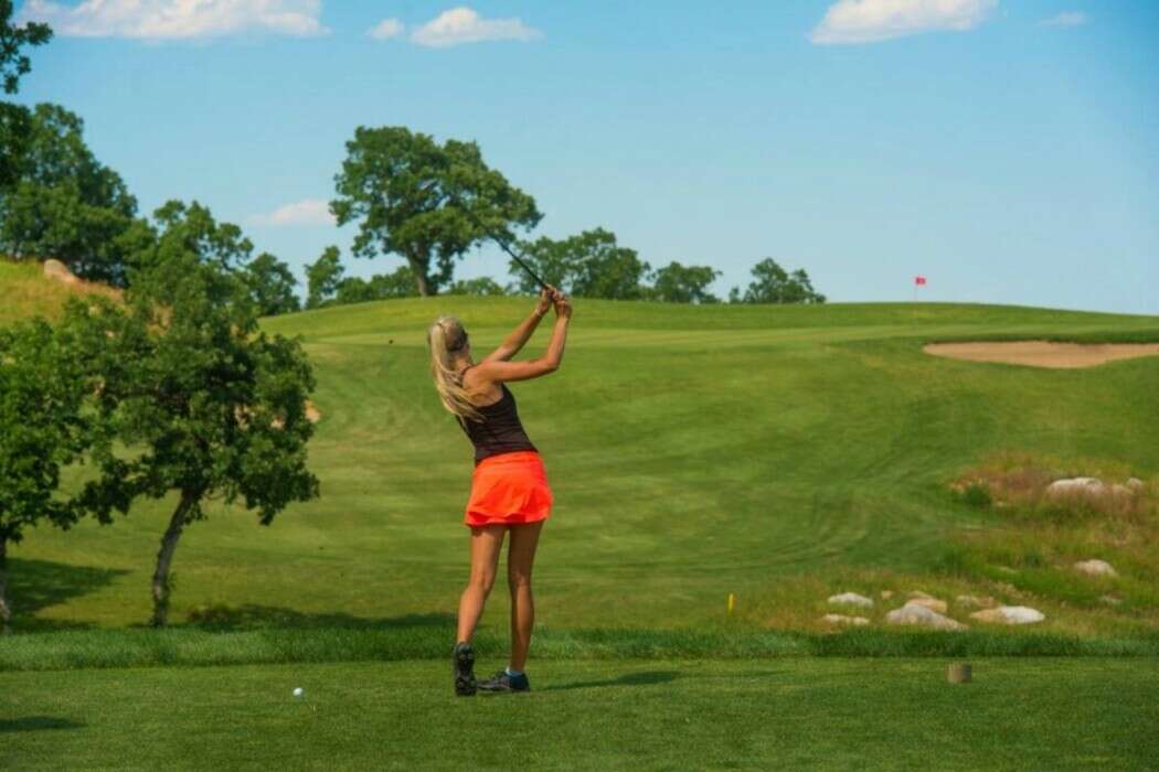 Tee Shot Over #3 Canyon