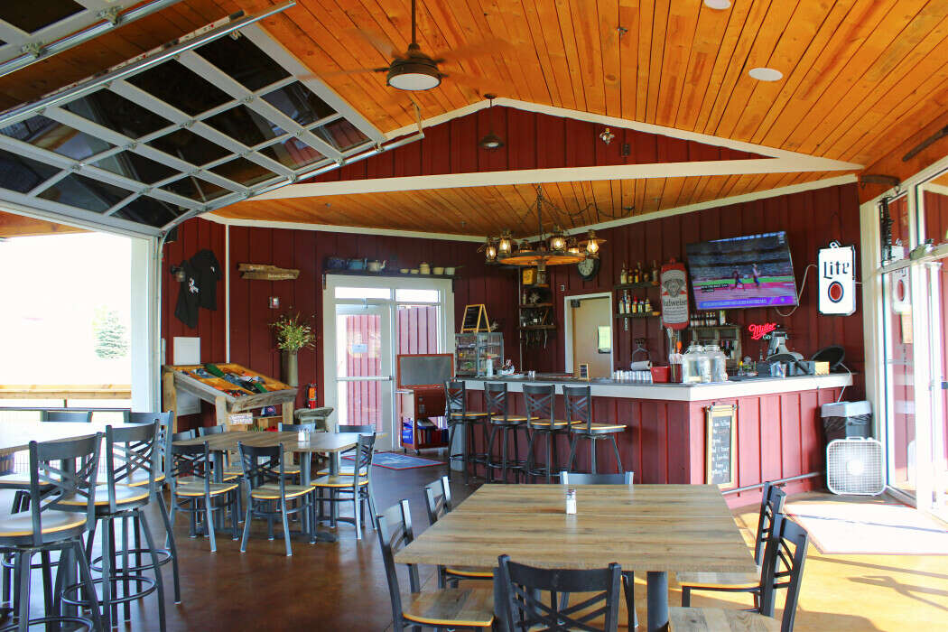 Both indoor and outdoor bars